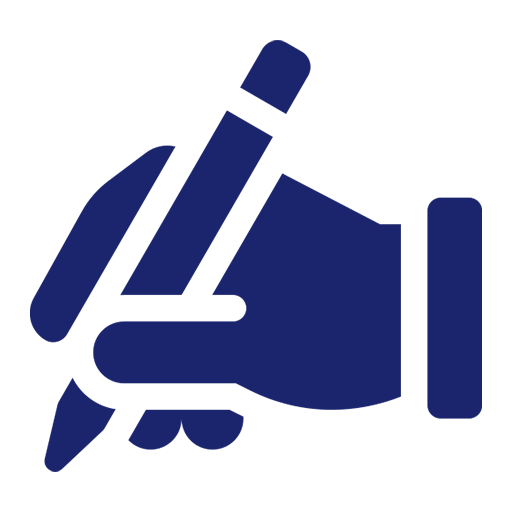 Hand Writing Icon