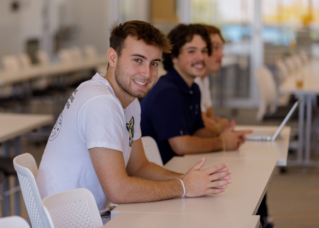 Three College of Business Students at The University of Akron