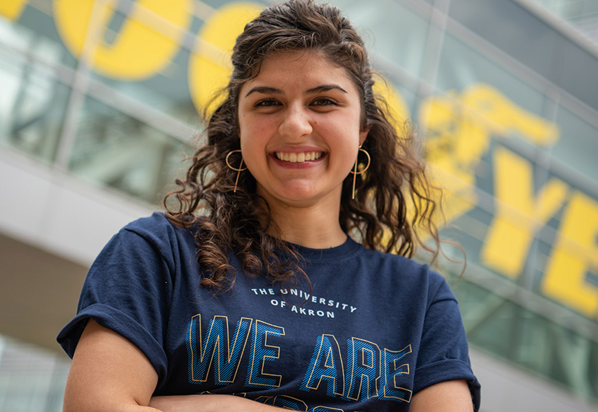 Student at the University of Akron