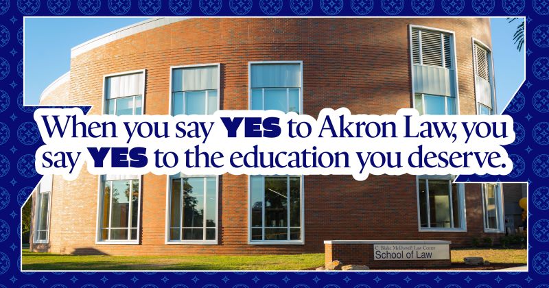 Experiential learning a crucial element of academic program for Akron Law students