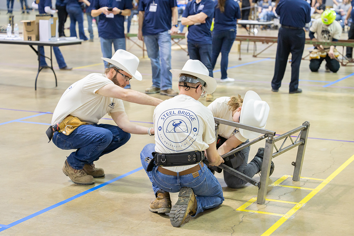 Steel Bridge team