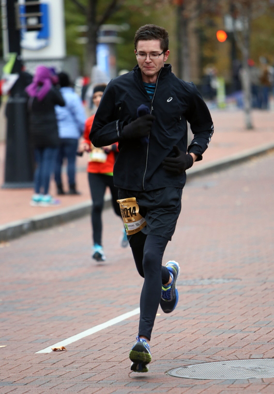 Daniel Hawk running