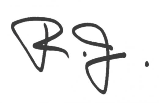 President Nemer's signature